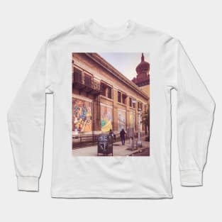 Herkimer Street Art Graffiti Brooklyn New York City Long Sleeve T-Shirt